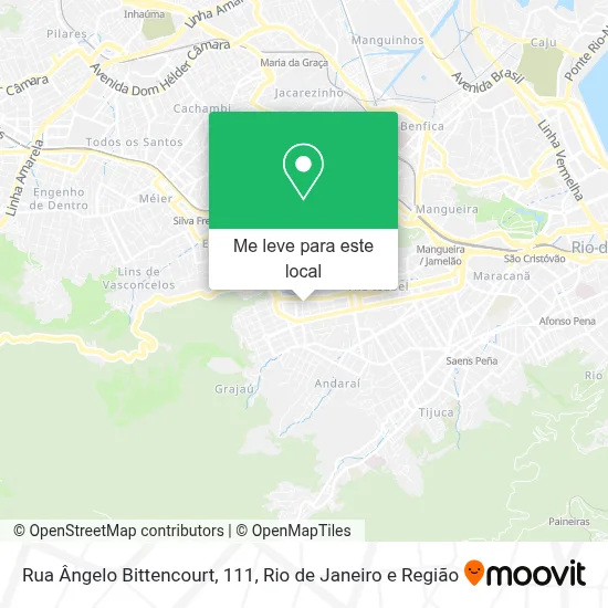 Rua Ângelo Bittencourt, 111 mapa