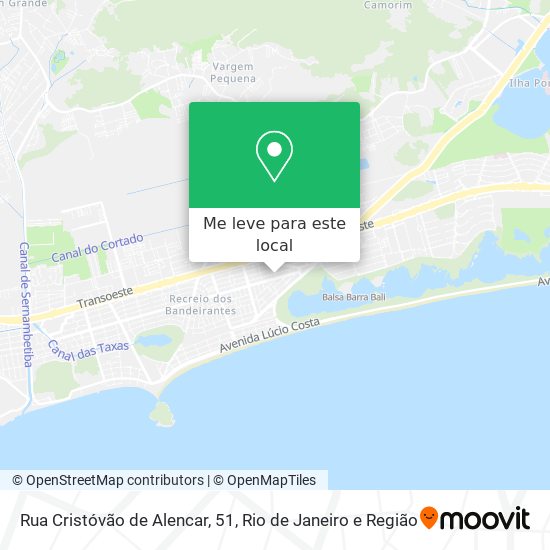 Rua Cristóvão de Alencar, 51 mapa
