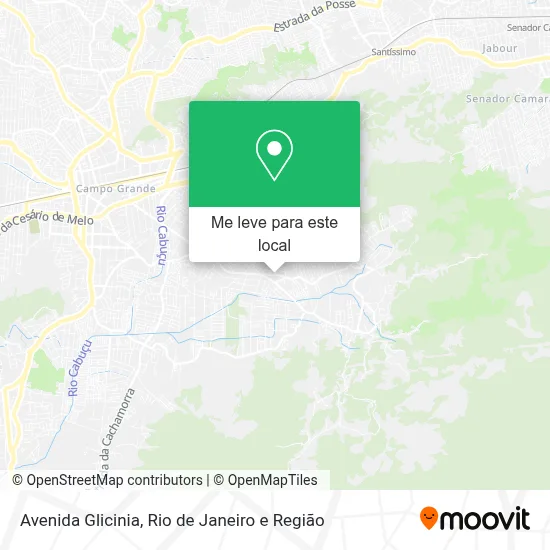 Avenida Glicinia mapa