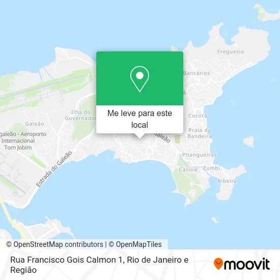 Rua Francisco Gois Calmon 1 mapa