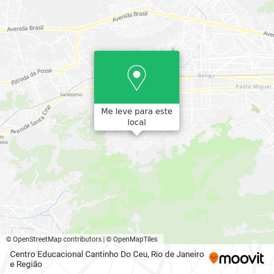 Centro Educacional Cantinho Do Ceu mapa