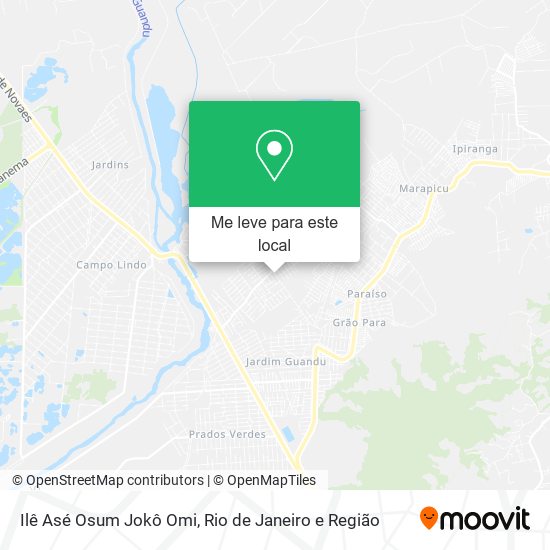 Ilê Asé Osum Jokô Omi mapa