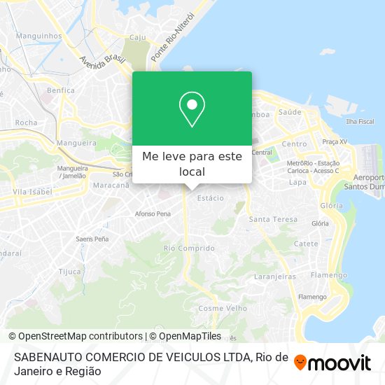 SABENAUTO COMERCIO DE VEICULOS LTDA mapa