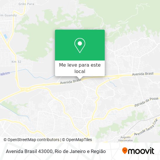 Avenida Brasil 43000 mapa