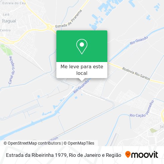 Estrada da Ribeirinha 1979 mapa