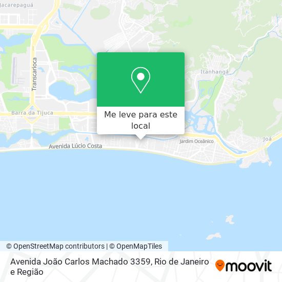 Avenida João Carlos Machado 3359 mapa