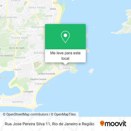 Rua Jose Pereira Silva 11 mapa