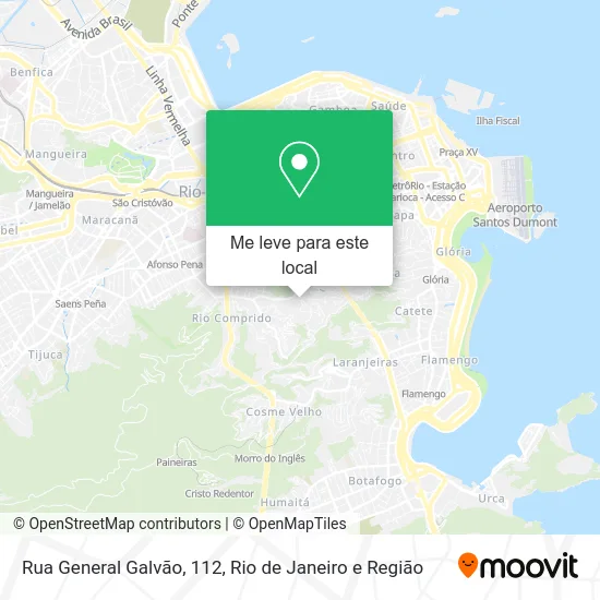 Rua General Galvão, 112 mapa