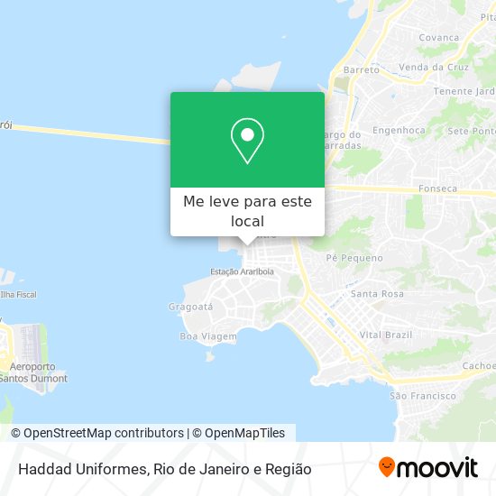 Haddad Uniformes mapa