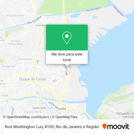 Rod Washington Luiz 4100 mapa