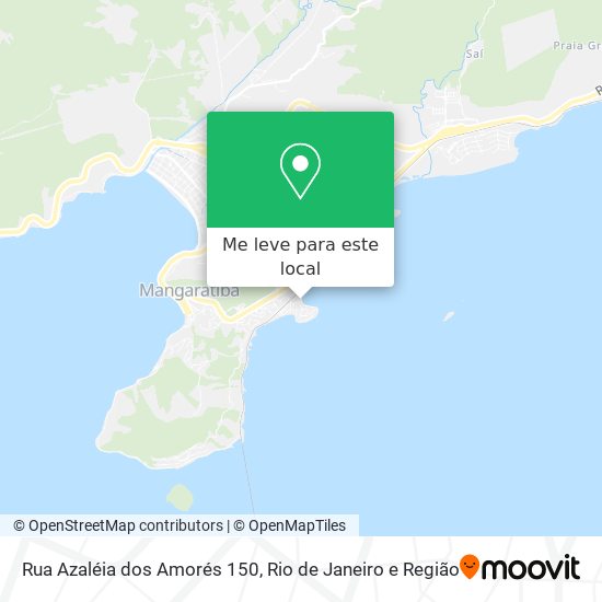 Rua Azaléia dos Amorés 150 mapa