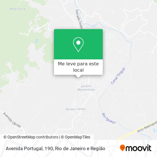 Avenida Portugal, 190 mapa
