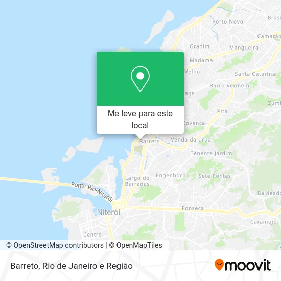 Barreto mapa