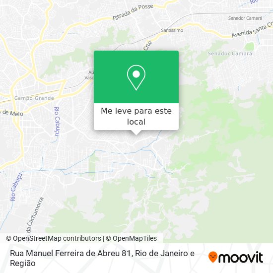 Rua Manuel Ferreira de Abreu 81 mapa