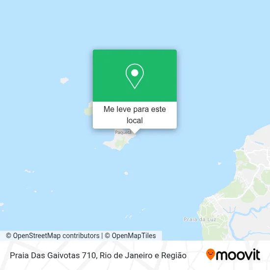 Praia Das Gaivotas 710 mapa