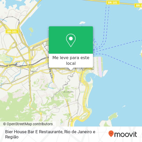 Bier House Bar E Restaurante mapa