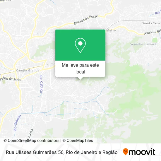Rua Ulisses Guimarães 56 mapa