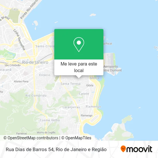Rua Dias de Barros 54 mapa
