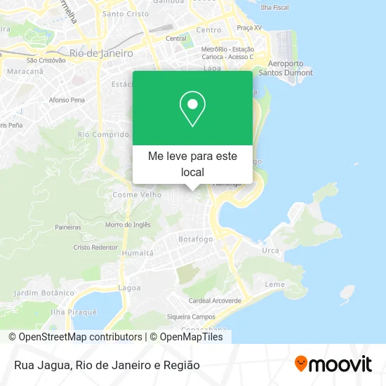 Rua Jagua mapa