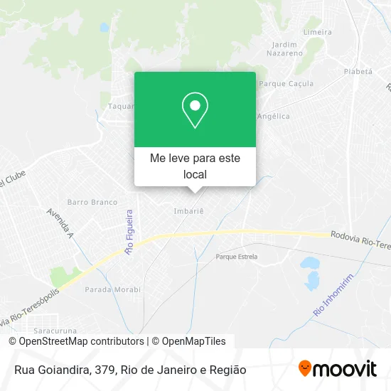 Rua Goiandira, 379 mapa