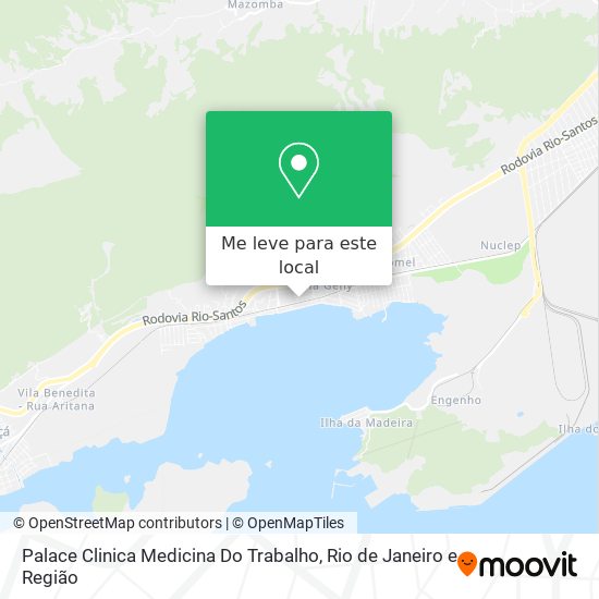Palace Clinica Medicina Do Trabalho mapa