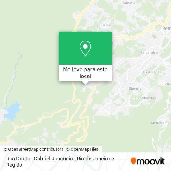 Rua Doutor Gabriel Junqueira mapa