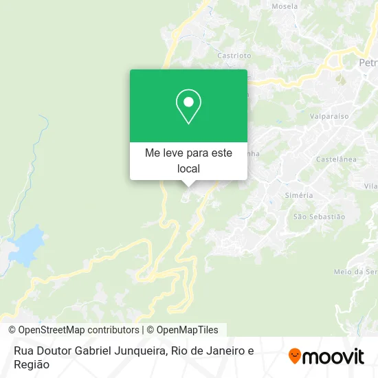 Rua Doutor Gabriel Junqueira mapa