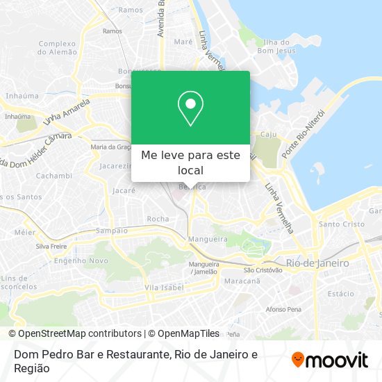 Dom Pedro Bar e Restaurante mapa