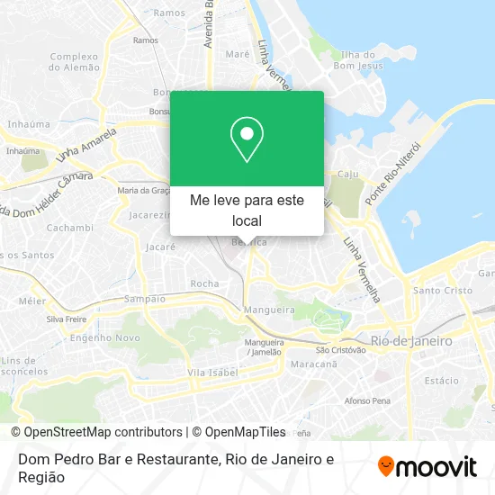 Dom Pedro Bar e Restaurante mapa