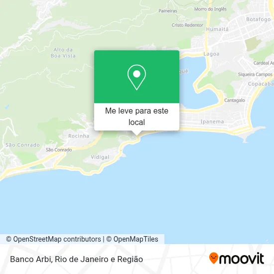 Banco Arbi mapa
