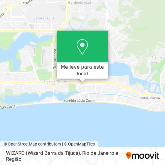 WIZARD (Wizard Barra da Tijuca) mapa