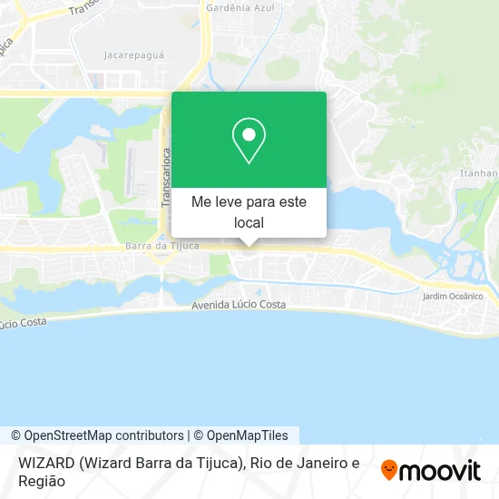 WIZARD (Wizard Barra da Tijuca) mapa