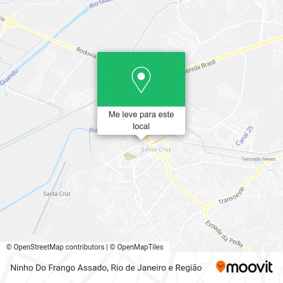 Ninho Do Frango Assado mapa