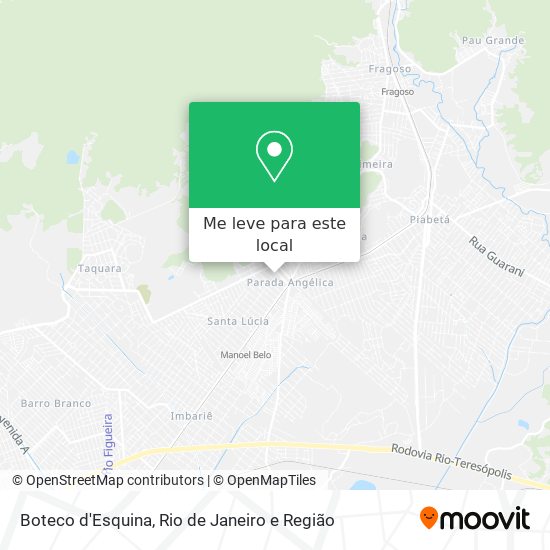Boteco d'Esquina mapa