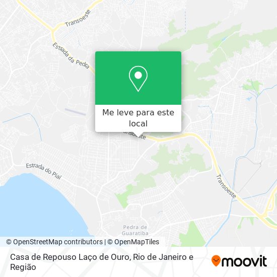 Casa de Repouso Laço de Ouro mapa