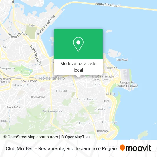 Club Mix Bar E Restaurante mapa
