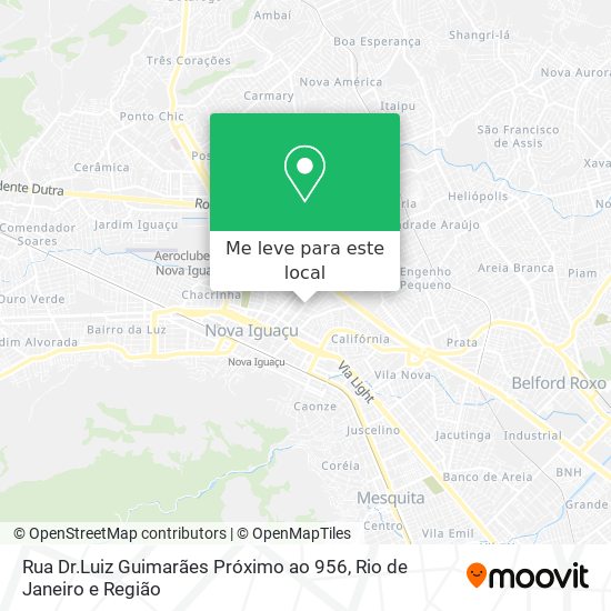 Rua Dr.Luiz Guimarães Próximo ao 956 mapa