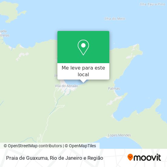 Praia de Guaxuma mapa
