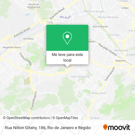 Rua Nilton Gitahy, 186 mapa