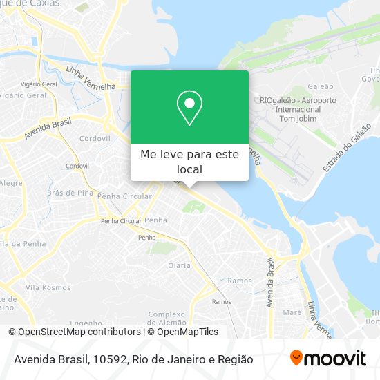 Avenida Brasil, 10592 mapa