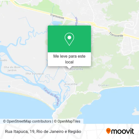 Rua Itapuca, 19 mapa