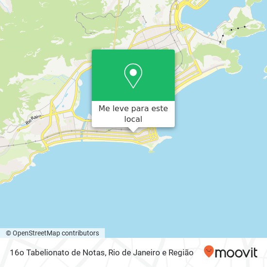 16o Tabelionato de Notas mapa