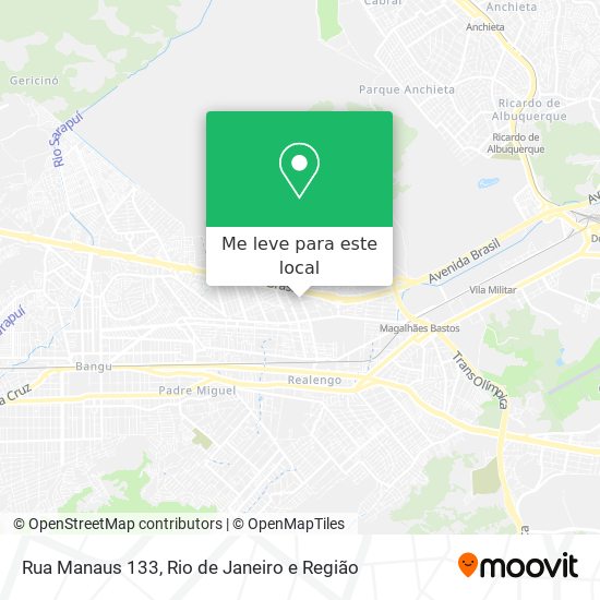 Rua Manaus 133 mapa