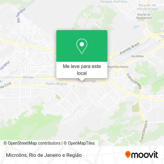 Microlins mapa