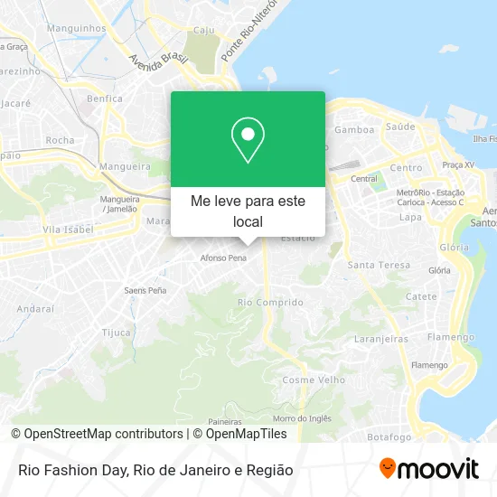 Rio Fashion Day mapa