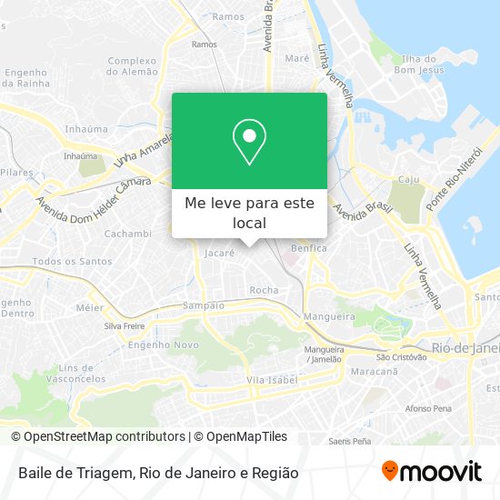 Baile de Triagem mapa