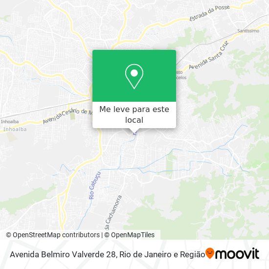 Avenida Belmiro Valverde 28 mapa