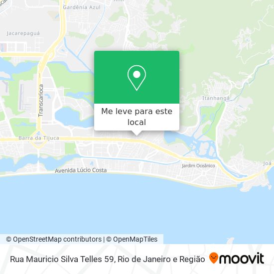 Rua Mauricio Silva Telles 59 mapa