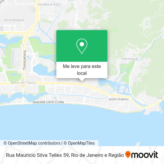 Rua Mauricio Silva Telles 59 mapa