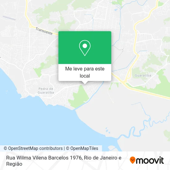 Rua Wilma Vilena Barcelos 1976 mapa